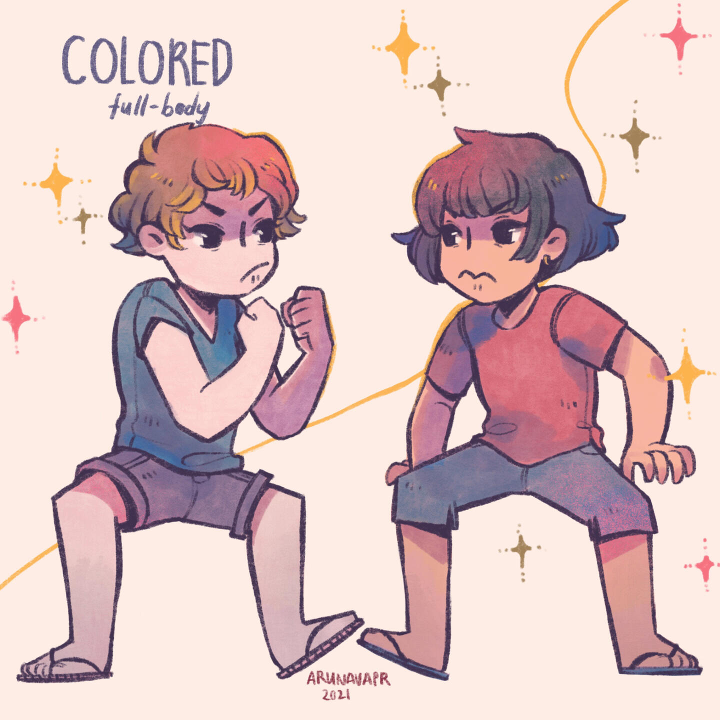 Colored full